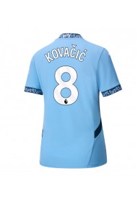 Fotbalové Dres Manchester City Mateo Kovacic #8 Dámské Domácí Oblečení 2024-25 Krátký Rukáv